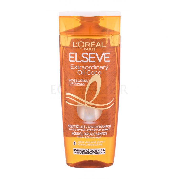 L&#039;Oréal Paris Elseve Extraordinary Oil Coco Weightless Nourishing Shampoo Szampon do włosów dla kobiet 250 ml