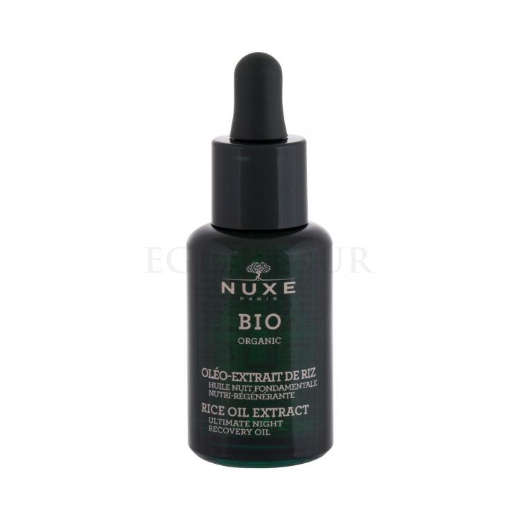 NUXE Bio Organic Rice Oil Extract Night Olejek do twarzy dla kobiet 30 ml
