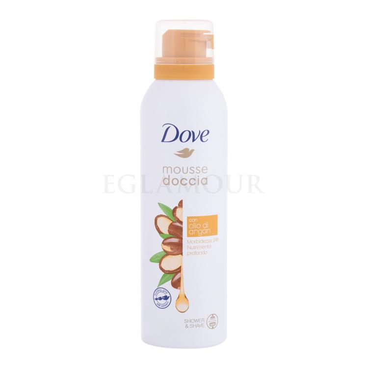 Dove Shower Mousse Argan Oil Pianka pod prysznic dla kobiet 200 ml