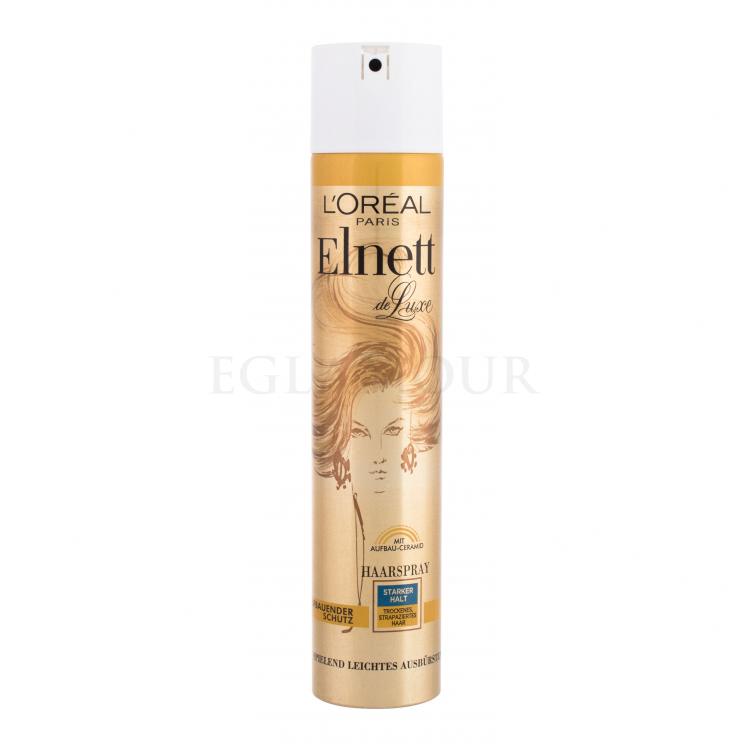 L&#039;Oréal Paris Elnett de Luxe Strong Hold Dry Hair Lakier do włosów dla kobiet 300 ml