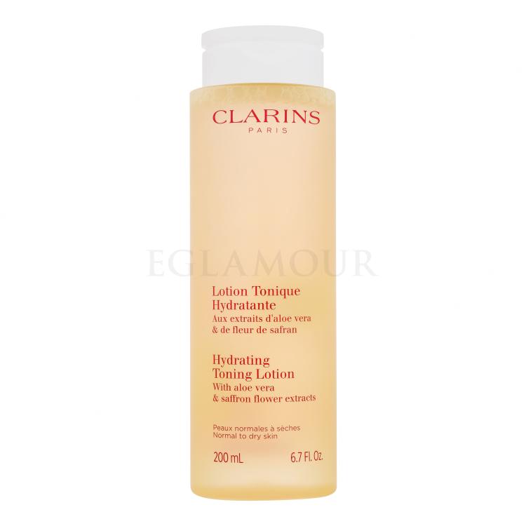 Clarins Hydrating Toning Lotion Wody i spreje do twarzy dla kobiet 200 ml