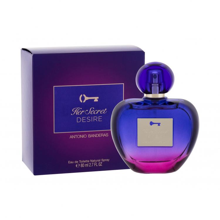 Banderas Her Secret Desire Woda toaletowa dla kobiet 80 ml