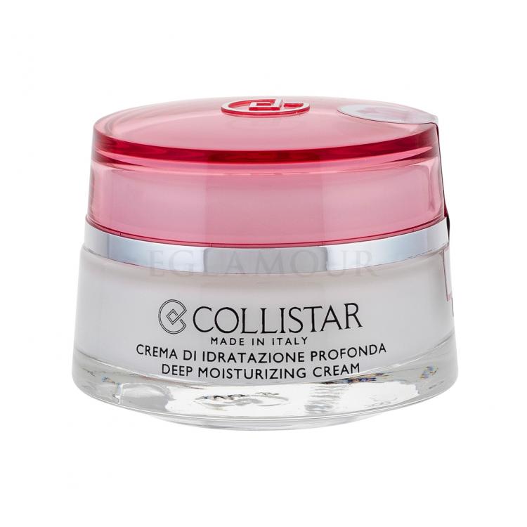 Collistar Idro-Attiva Deep Moisturizing Cream Krem do twarzy na dzień dla kobiet 50 ml Uszkodzone pudełko