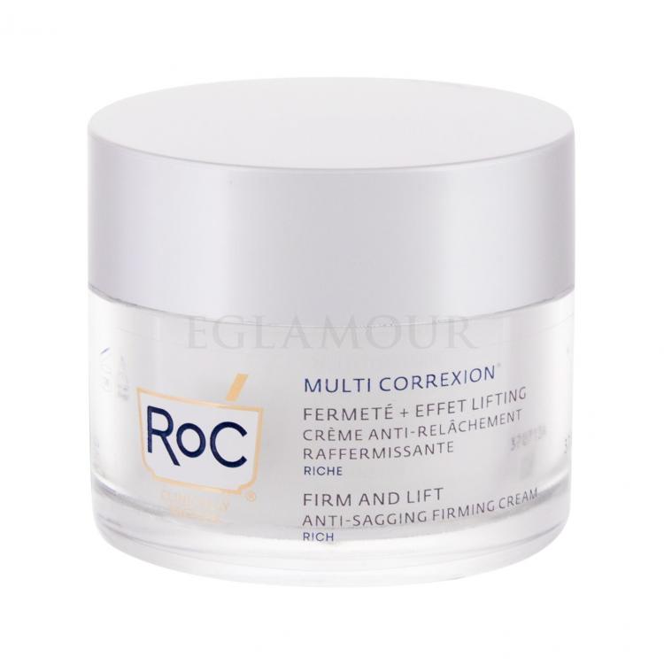 RoC Multi Correxion Firm And Lift Anti-Sagging Firming Cream Rich Krem do twarzy na dzień dla kobiet 50 ml