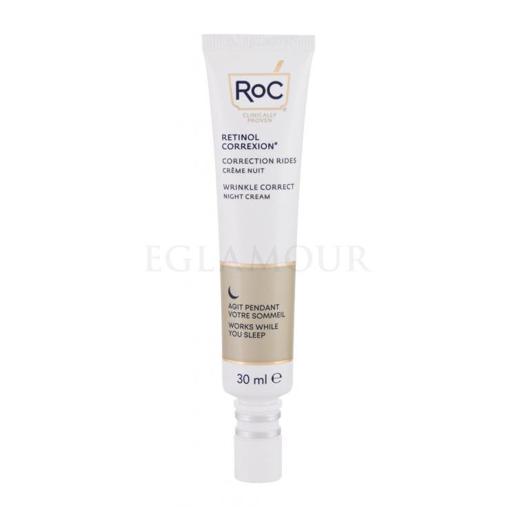RoC Retinol Correxion Wrinkle Correct Krem na noc dla kobiet 30 ml