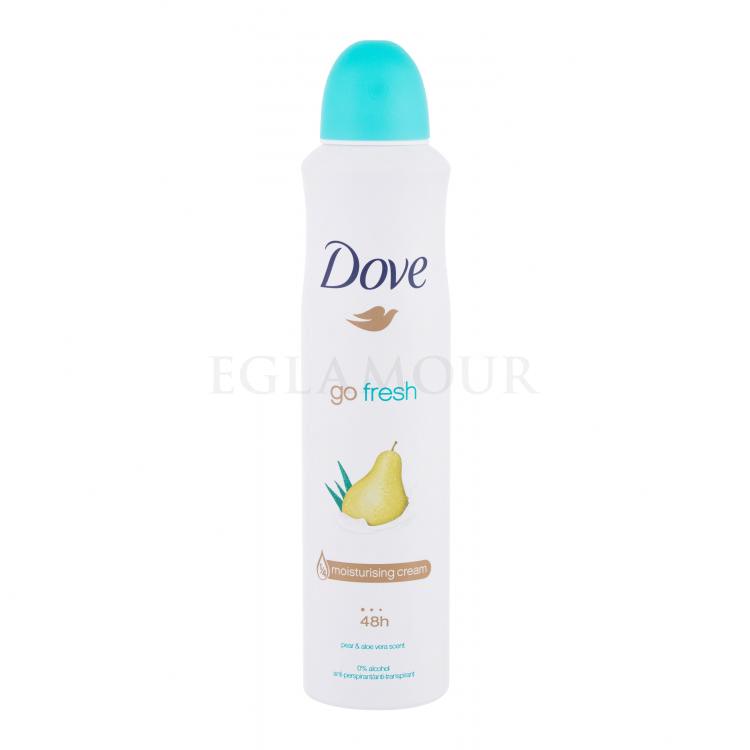 Dove Go Fresh Pear &amp; Aloe Vera 48h Antyperspirant dla kobiet 250 ml