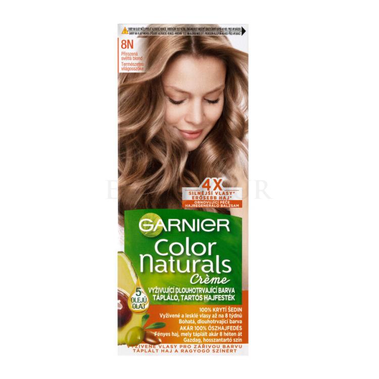 Garnier Color Naturals Créme Farba do włosów dla kobiet 40 ml Odcień 8N Nude Light Blonde