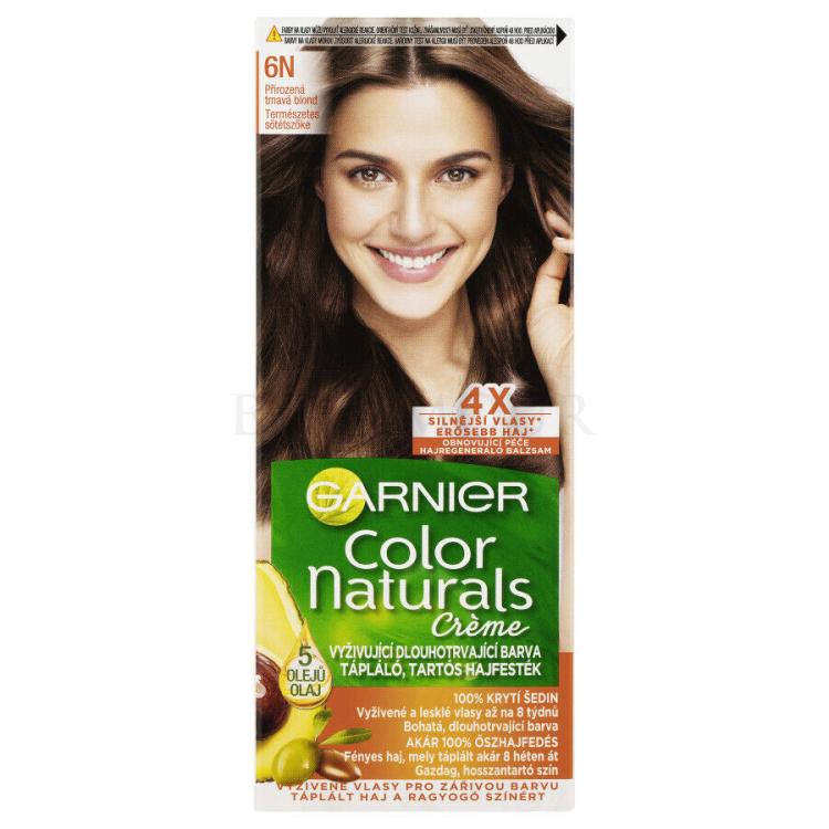Garnier Color Naturals Créme Farba do włosów dla kobiet 40 ml Odcień 6N Nude Dark Blonde