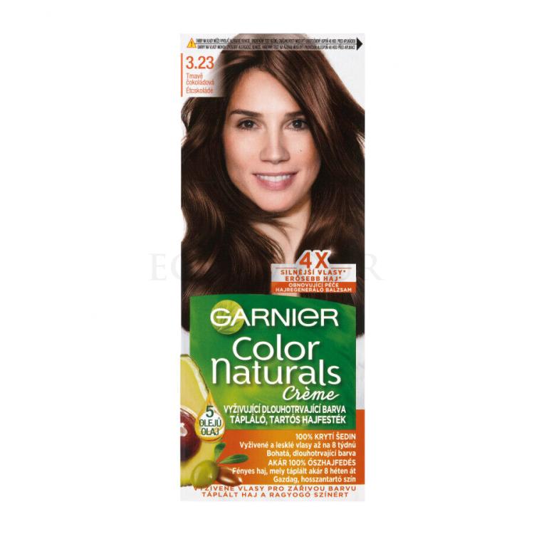 Garnier Color Naturals Créme Farba do włosów dla kobiet 40 ml Odcień 3,23 Dark Quartz