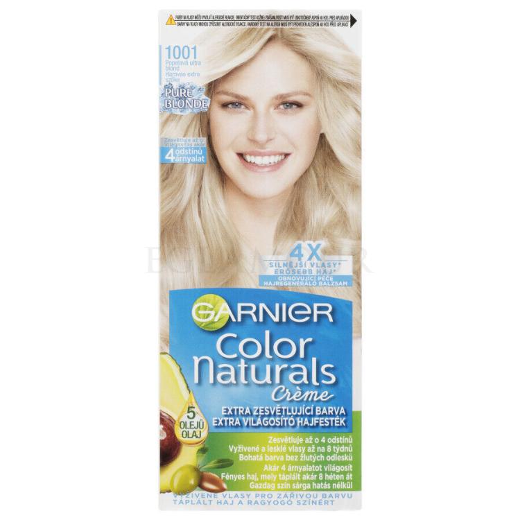 Garnier Color Naturals Créme Farba do włosów dla kobiet 40 ml Odcień 1001 Pure Blond