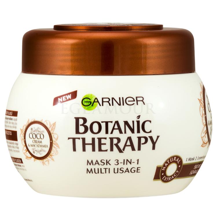 Garnier Botanic Therapy Coco Milk &amp; Macadamia 3-In-1 Maska do włosów dla kobiet 300 ml