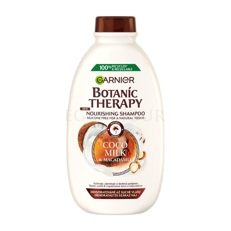 Garnier Botanic Therapy Coco Milk &amp; Macadamia Szampon do włosów dla kobiet 400 ml