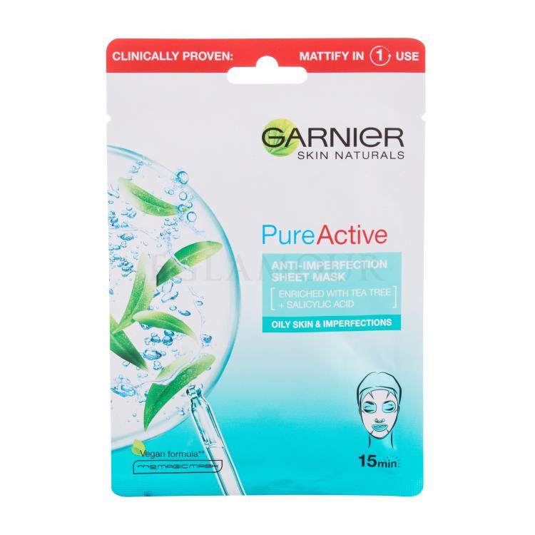Garnier Pure Active Anti-Imperfection Maseczka do twarzy 1 szt