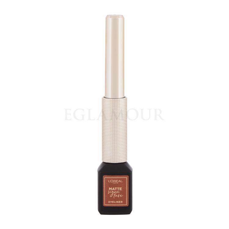 L&#039;Oréal Paris Matte Signature Eyeliner dla kobiet 3 ml Odcień 07 Copper Signature
