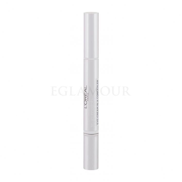 L&#039;Oréal Paris True Match Eye-Cream In A Concealer Korektor dla kobiet 2 ml Odcień 1-2.R/1-2.C Rose Porcelain