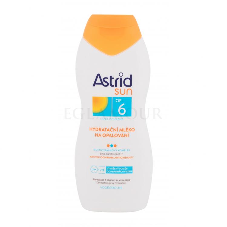 Astrid Sun Moisturizing Suncare Milk SPF6 Preparat do opalania ciała 200 ml