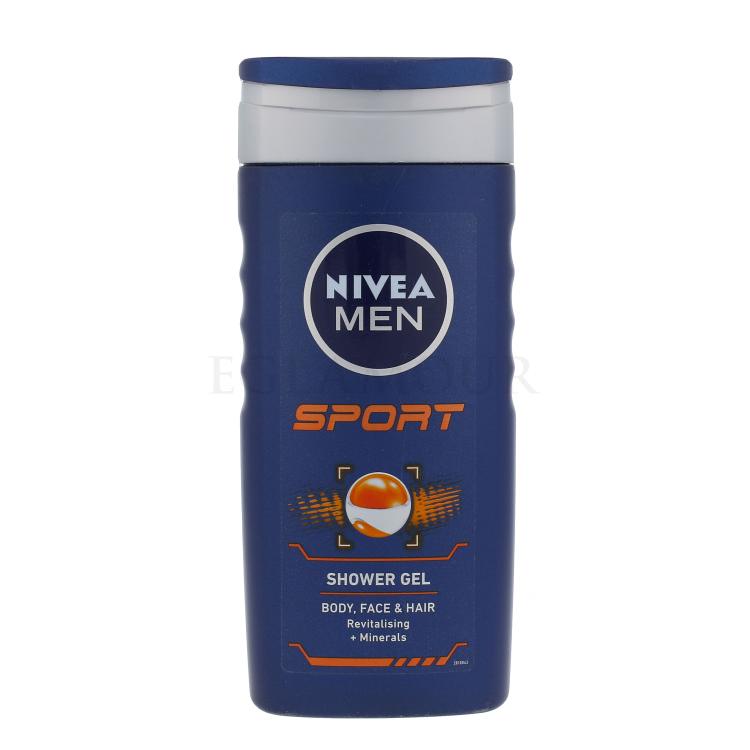 Nivea Men Sport Żel pod prysznic dla mężczyzn 250 ml