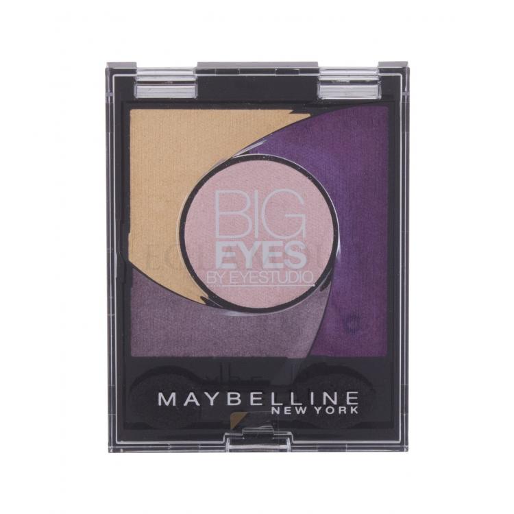 Maybelline Big Eyes Cienie do powiek dla kobiet 3,7 g Odcień 05 Luminous Purple