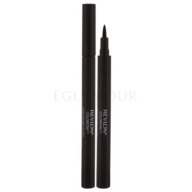 Revlon Colorstay Liquid Eye Pen Eyeliner dla kobiet 1,6 g Odcień 01 Blackest Black tester