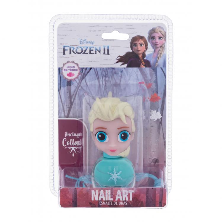 Disney Frozen II Elsa 3D Nail Polish Lakier do paznokci dla dzieci 4 ml Odcień Tapa Elsa