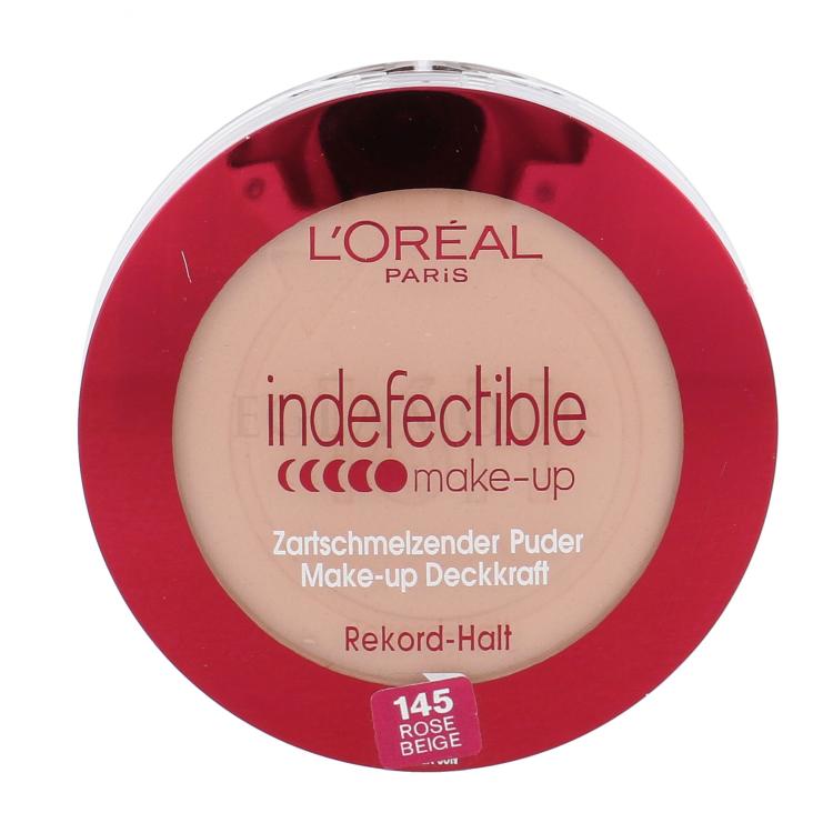 L&#039;Oréal Paris Infaillible Compact Makeup Podkład dla kobiet 9 g Odcień 145 Beige Doré