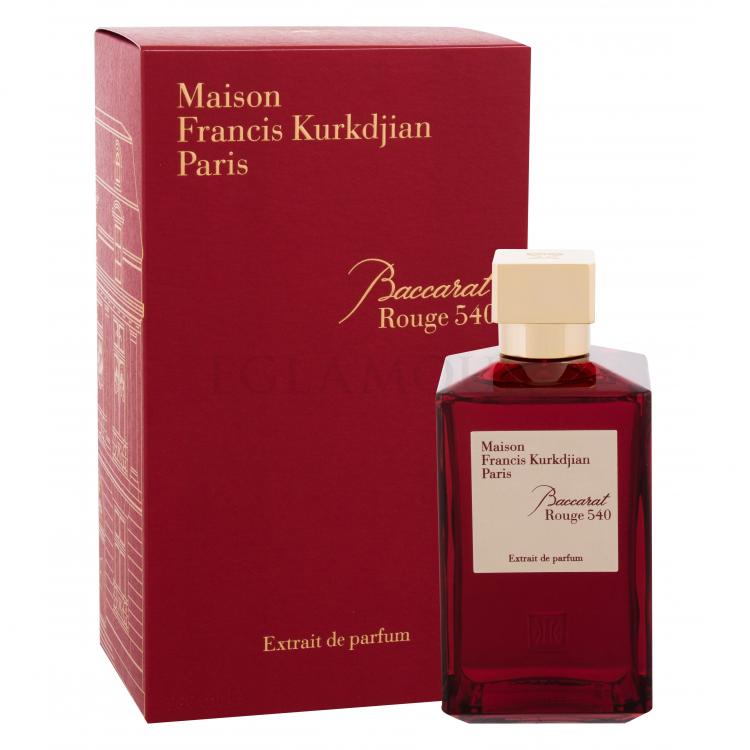 maison francis kurkdjian baccarat rouge 540 ekstrakt perfum 200 ml   