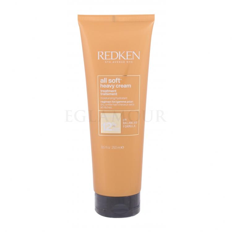 Redken All Soft Heavy Cream Treatment Maska do włosów dla kobiet 250 ml