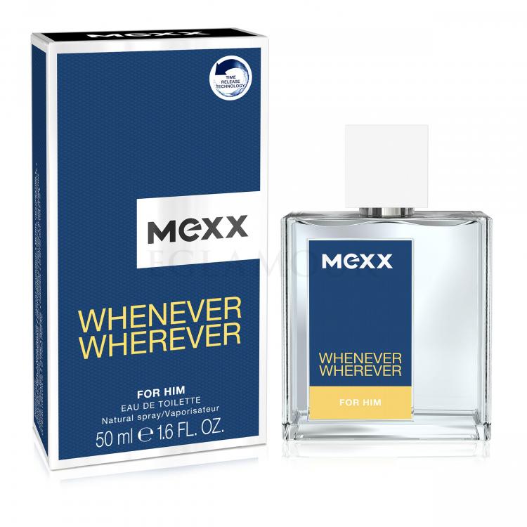 Mexx Whenever Wherever Woda toaletowa dla mężczyzn 50 ml