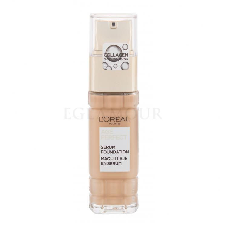 L&#039;Oréal Paris Age Perfect Serum Foundation Podkład dla kobiet 30 ml Odcień 230 Golden Vanilla