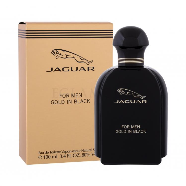 jaguar jaguar for men gold in black woda toaletowa null null   