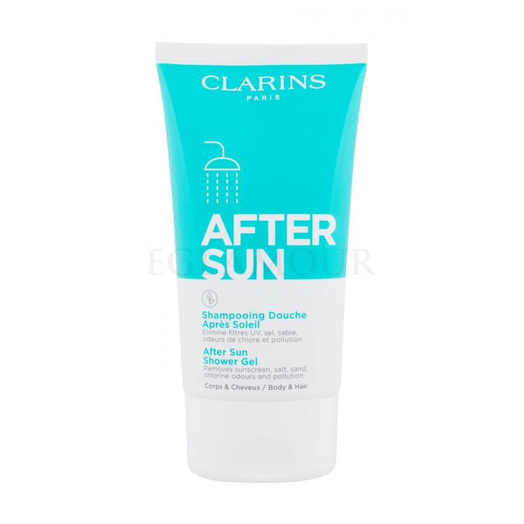 Clarins After Sun Shower Gel Body &amp; Hair Preparaty po opalaniu dla kobiet 150 ml