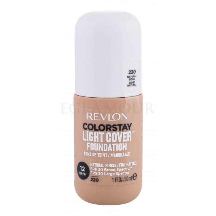 Revlon Colorstay Light Cover SPF30 Podkład dla kobiet 30 ml Odcień 220 Natural Beige