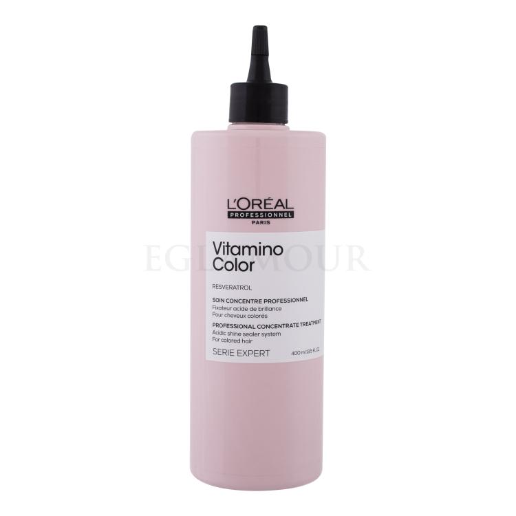 L&#039;Oréal Professionnel Série Expert Vitamino Color Resveratrol Concentrate Na połysk włosów dla kobiet 400 ml