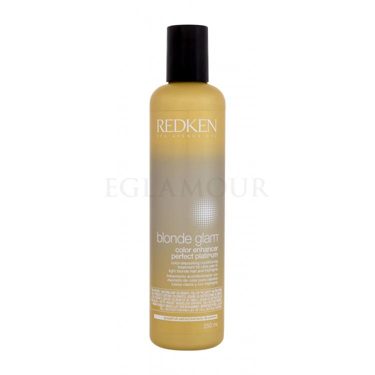 Redken Blonde Glam Color Enhancer Perfect Platinum Farba do włosów dla kobiet 250 ml