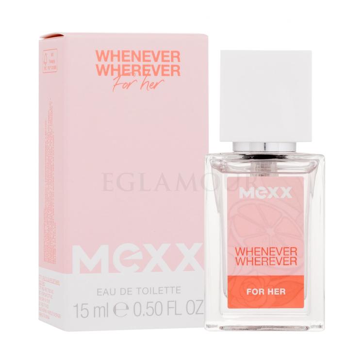 Mexx Whenever Wherever Woda toaletowa dla kobiet 15 ml