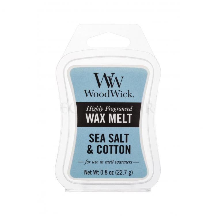 WoodWick Sea Salt &amp; Cotton Zapachowy wosk 22,7 g