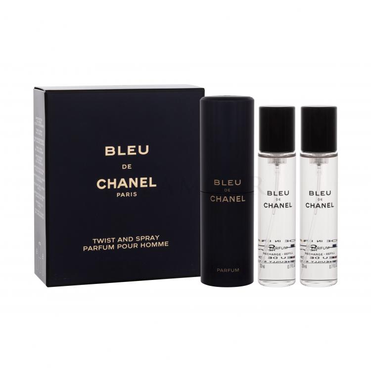 Chanel Bleu de Chanel Perfumy dla mężczyzn Twist and Spray 3x20 ml