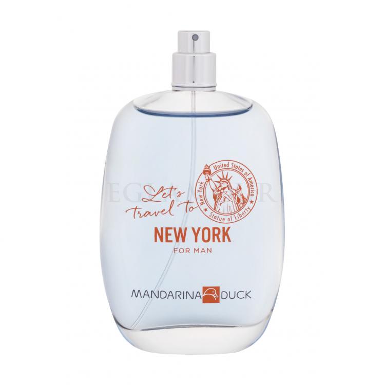 mandarina duck let's travel to new york for man woda toaletowa 100 ml  tester 