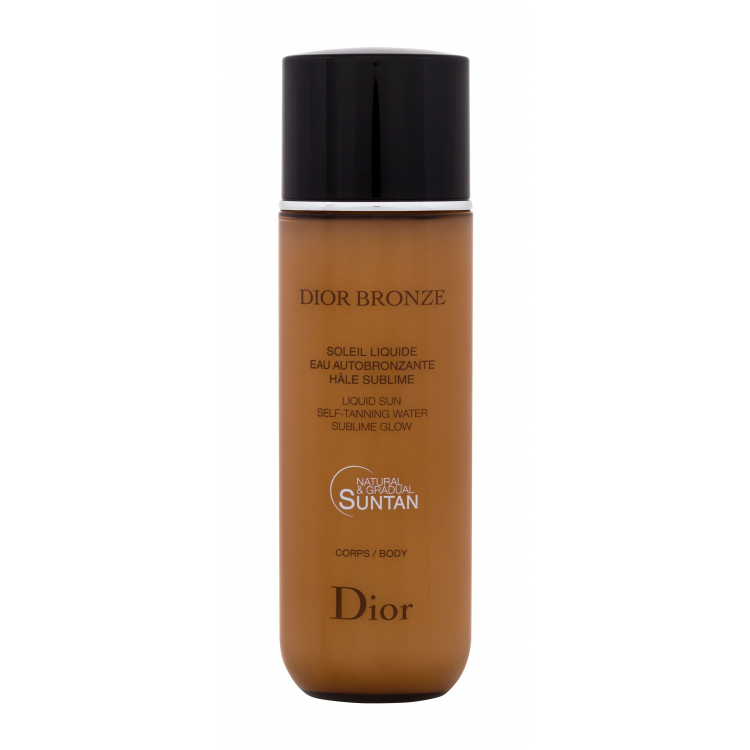 Dior Bronze Liquid Sun Self-Tanning Water Sublime Glow Samoopalacz dla kobiet 100 ml tester