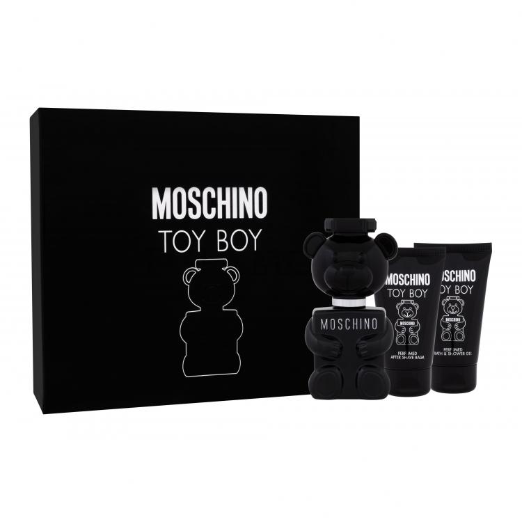 Moschino Toy Boy Zestaw EDP 50 ml + balsam po goleniu 50 ml + żel pod prysznic 50 ml