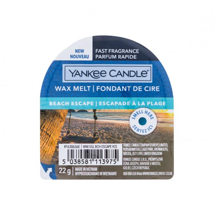 Yankee Candle Beach Escape Zapachowy wosk 22 g