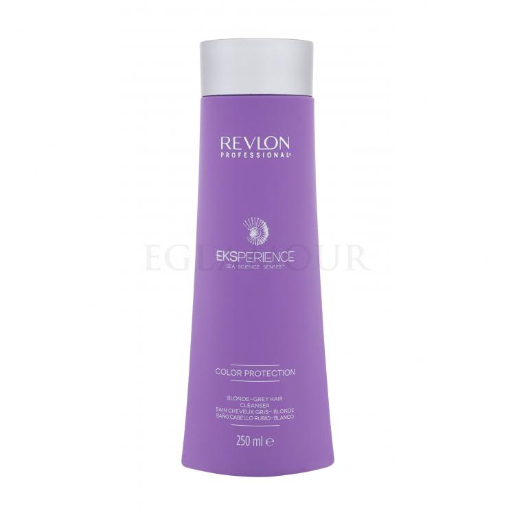 Revlon Professional Eksperience Color Protection Blonde &amp; Grey Hair Cleanser Szampon do włosów dla kobiet 250 ml