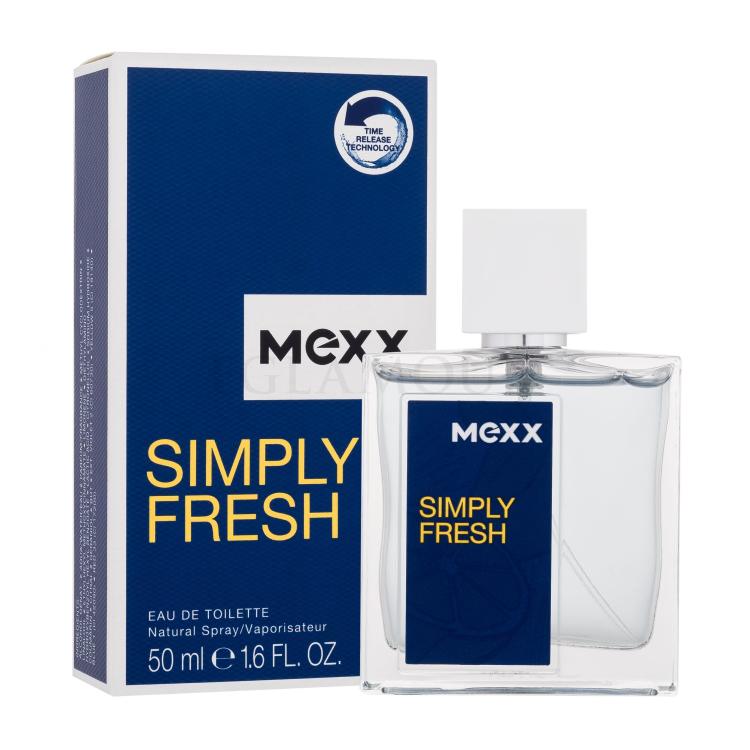 Mexx Simply Fresh Woda toaletowa dla mężczyzn 50 ml
