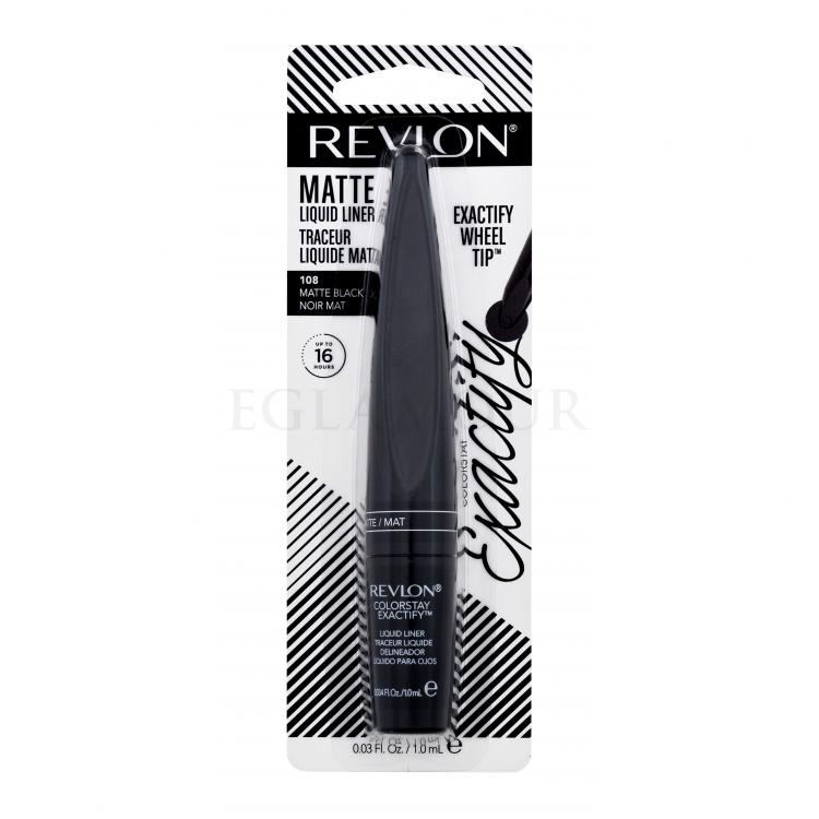 Revlon Colorstay Exactify Eyeliner dla kobiet 1 ml Odcień 108 Matte Black