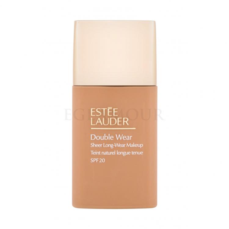 Estée Lauder Double Wear Sheer Long-Wear Makeup SPF20 Podkład dla kobiet 30 ml Odcień 4N2 Spiced Sand