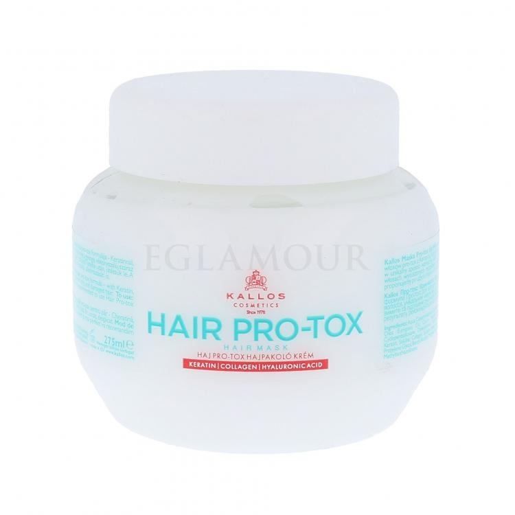 Kallos Cosmetics Hair Pro-Tox Maska do włosów dla kobiet 275 ml uszkodzony flakon