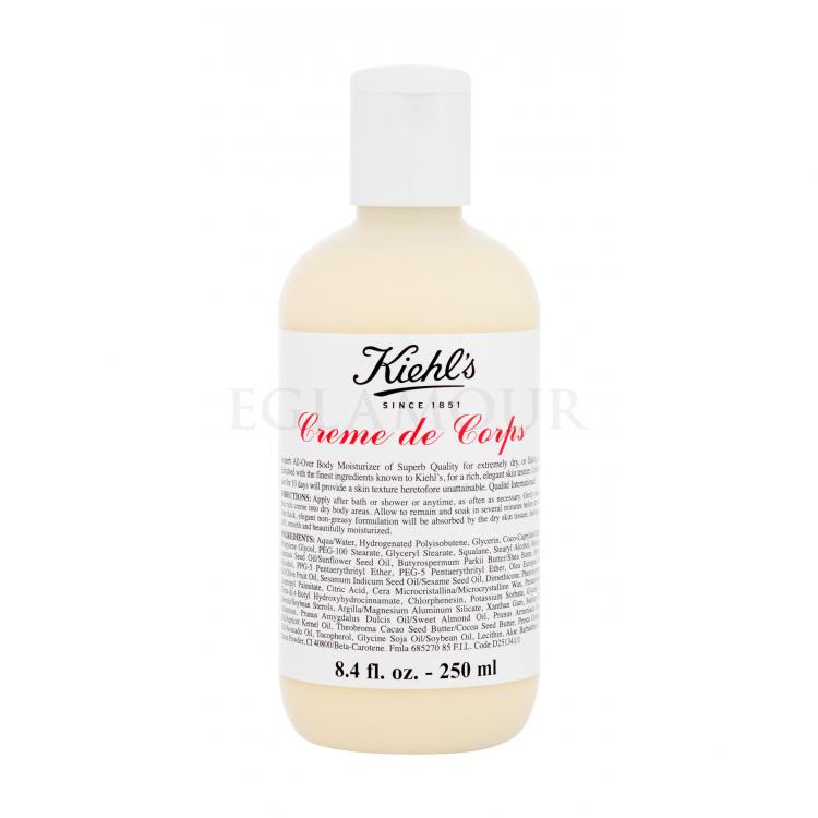 Kiehl´s Creme de Corps Mleczko do ciała dla kobiet 250 ml
