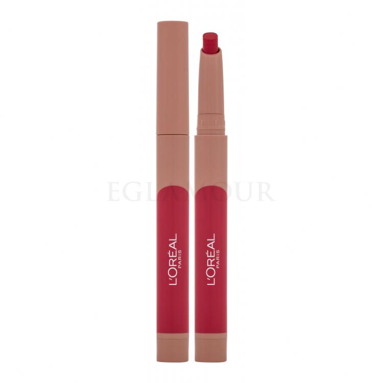 L&#039;Oréal Paris Infaillible Matte Lip Crayon Pomadka dla kobiet 1,3 g Odcień 111 Little Chili