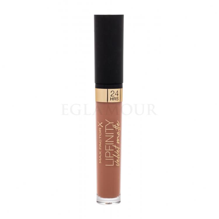 Max Factor Lipfinity Velvet Matte 24HRS Pomadka dla kobiet 3,5 ml Odcień 040 Luxe  Nude