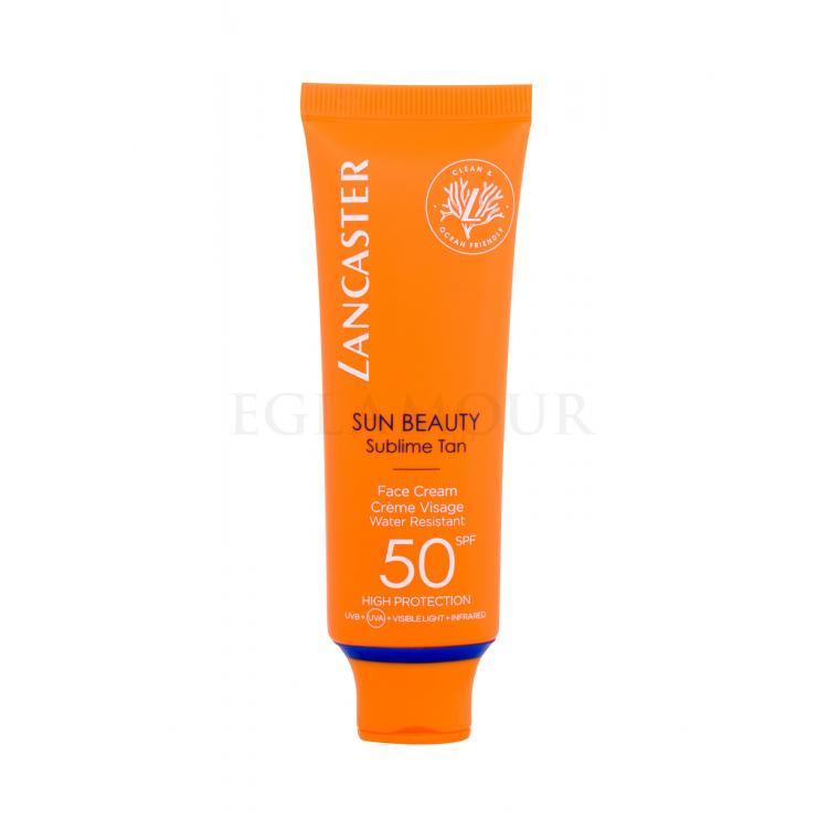 Lancaster Sun Beauty Face Cream SPF50 Preparat do opalania twarzy 50 ml